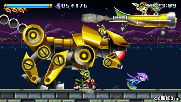 Screenshot for Freedom Planet on Wii U