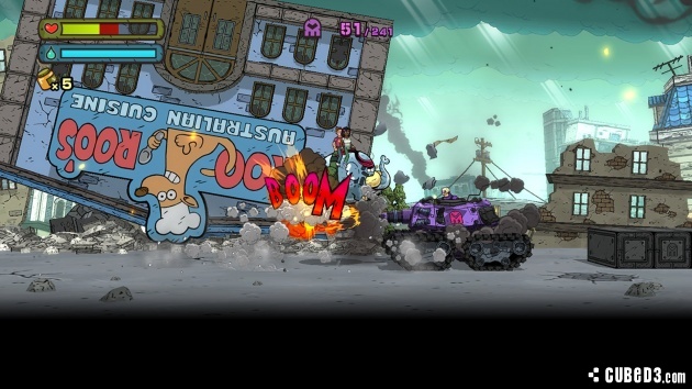 Screenshot for Tembo the Badass Elephant on PlayStation 4
