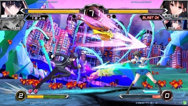 Screenshot for Dengeki Bunko: Fighting Climax on PlayStation 3