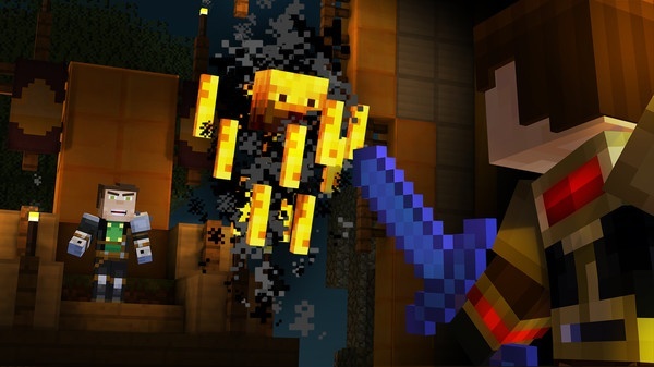 Screenshot for Minecraft: Story Mode - Episode 5: Order Up! on Xbox One