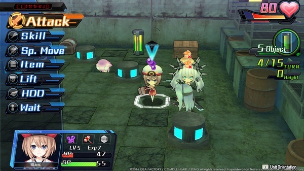 Screenshot for Hyperdevotion Noire: Goddess Black Heart on PC