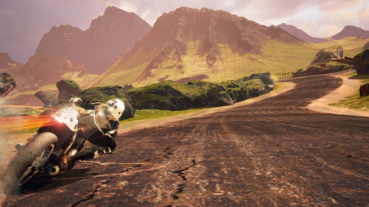Screenshot for Moto Racer 4 on PlayStation 4