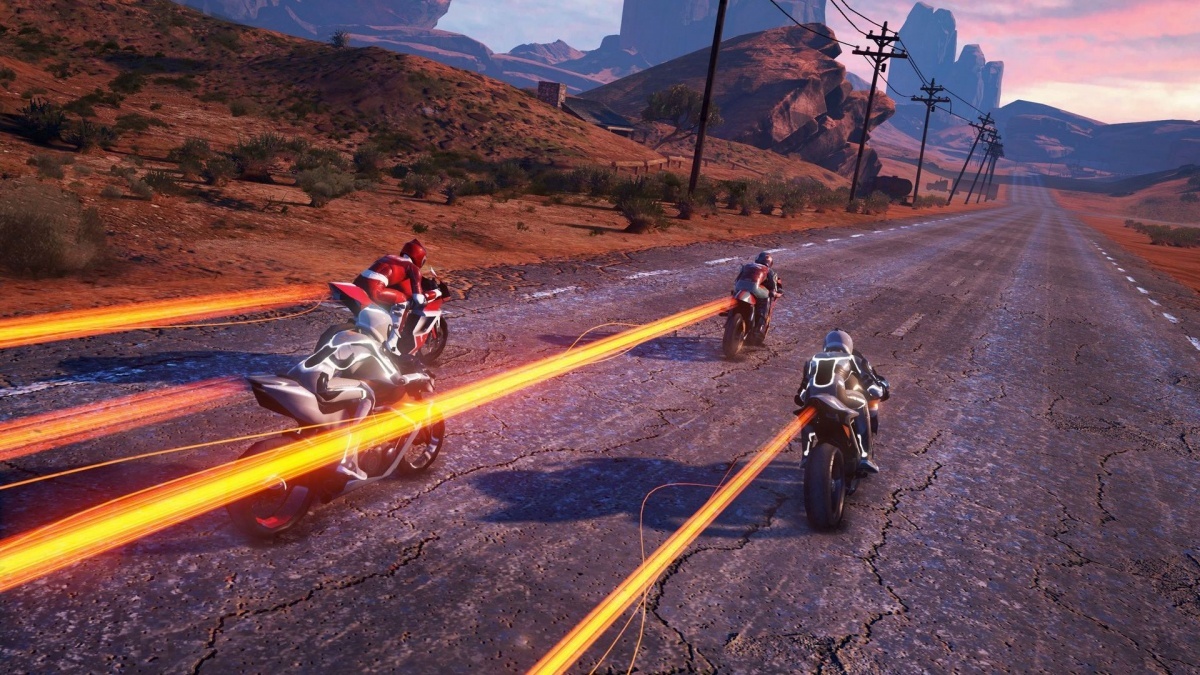 Screenshot for Moto Racer 4 on PlayStation 4