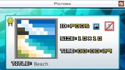 Screenshot for Picross e7 - click to enlarge