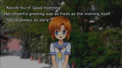 Screenshot for Higurashi When They Cry - Ch.1 Onikakushi - click to enlarge