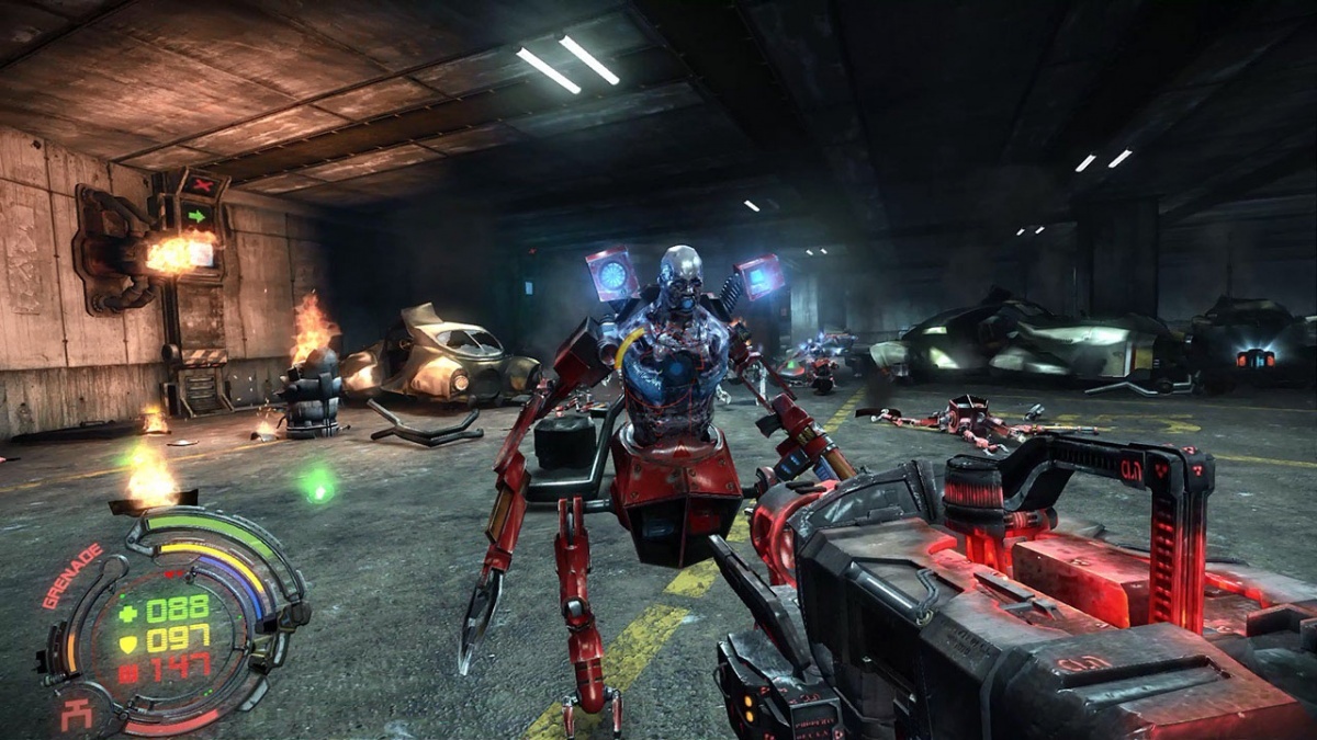 Screenshot for Hard Reset Redux on PlayStation 4