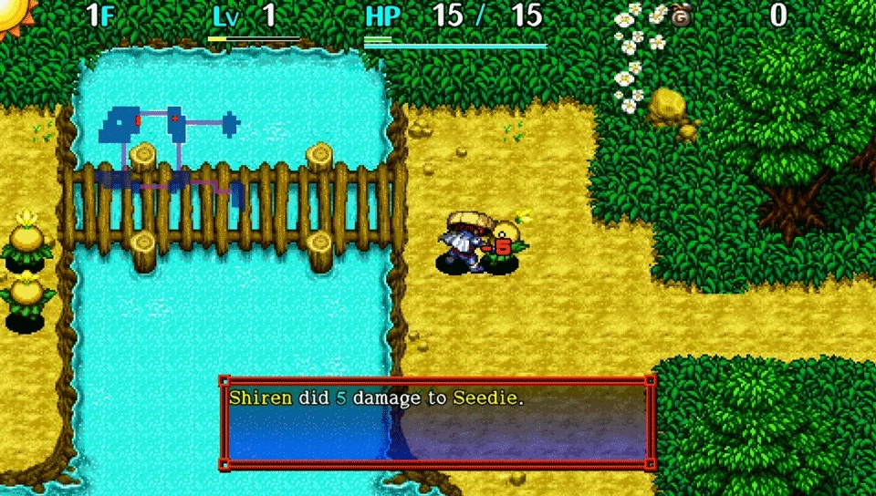 Screenshot for Shiren the Wanderer: The Tower of Fortune and the Dice of Fate on PS Vita