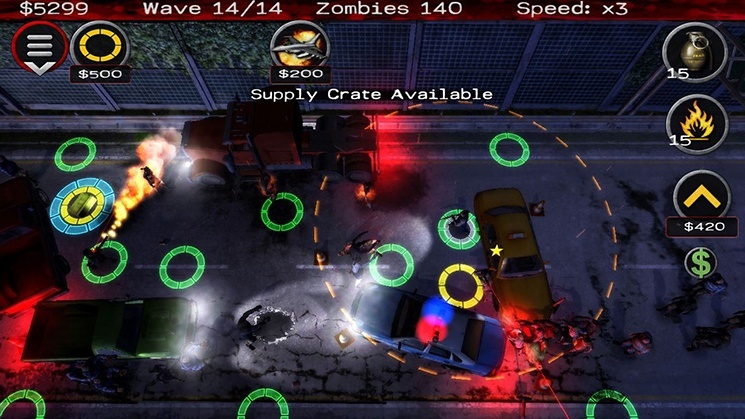 Screenshot for Zombie Defense on Wii U