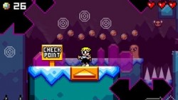 Screenshot for Mutant Mudds Super Challenge - click to enlarge