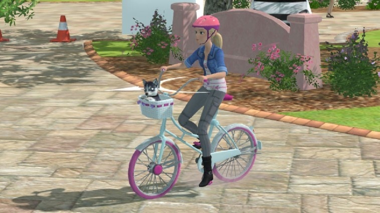 Screenshot for Barbie and Her Sisters: Puppy Rescue on Wii U