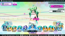 Screenshot for Hatsune Miku: Project Diva Future Tone - click to enlarge