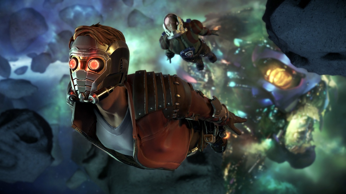Screenshot for Marvel's Guardians of the Galaxy: The Telltale Series - Episode One: Tangled Up in Blue on PlayStation 4