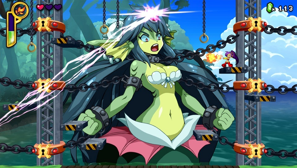 Screenshot for Shantae: Half-Genie Hero  on PS Vita