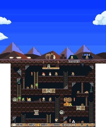 Screenshot for Defend Your Crypt on Nintendo 3DS