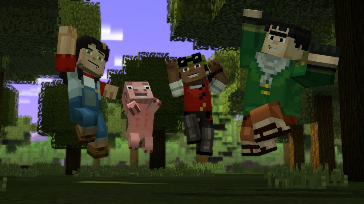 Screenshot for Minecraft: Story Mode on PC