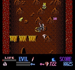 Screenshot for Wizards & Warriors on NES
