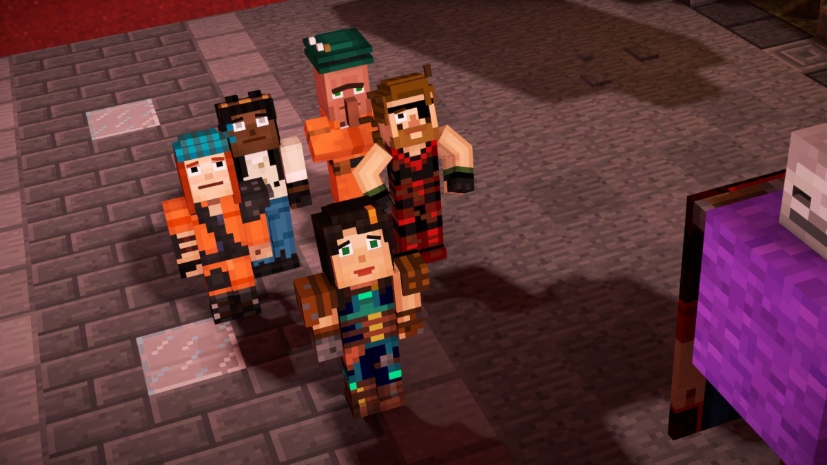 Screenshot for Minecraft: Story Mode Season Two - Episode 5: Above and Beyond on PC