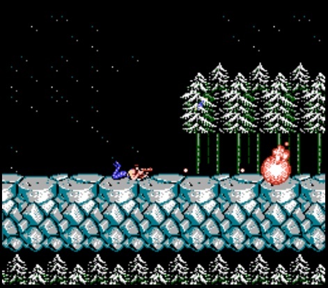 Screenshot for Contra on NES