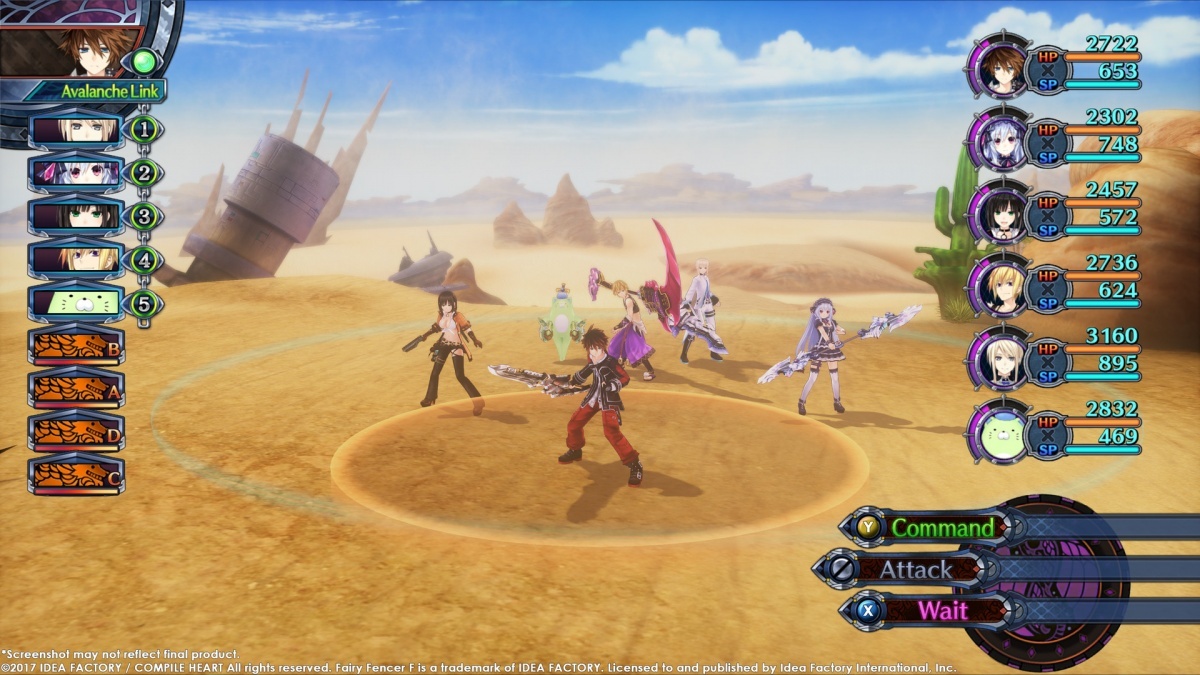 Screenshot for Fairy Fencer F: Advent Dark Force on PC