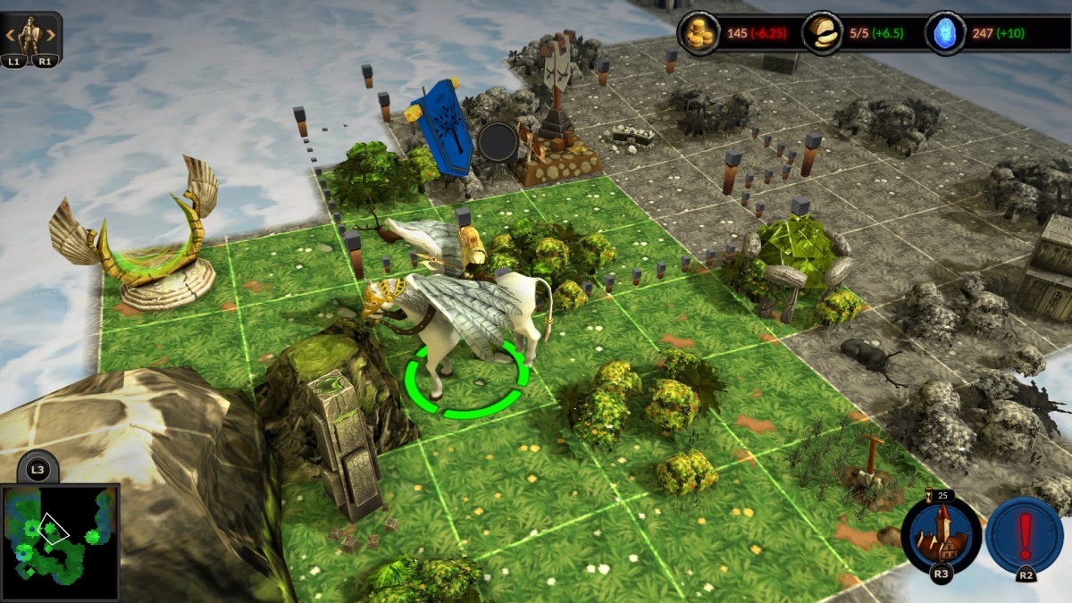Screenshot for Worlds of Magic: Planar Conquest on PlayStation 4