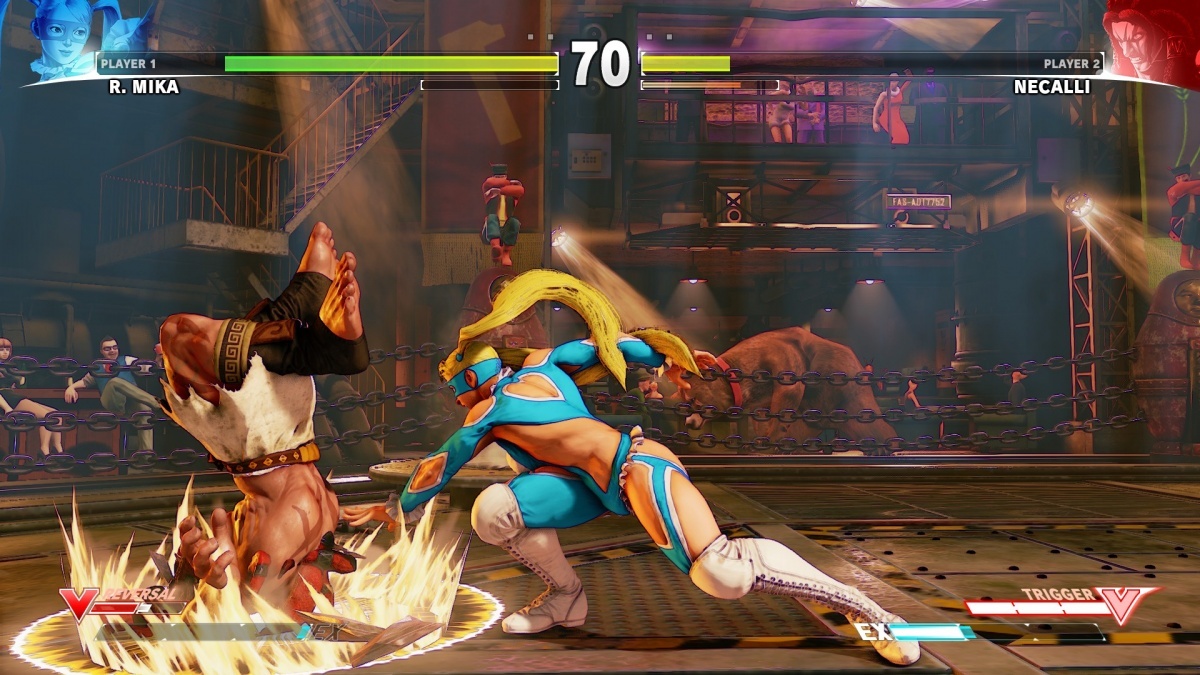 Screenshot for Street Fighter V on PlayStation 4
