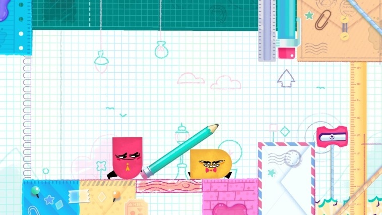Screenshot for Snipperclips: Cut it Out, Together! on Nintendo Switch