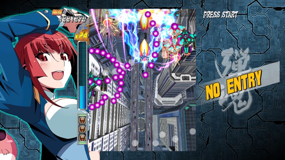 Screenshot for Bullet Soul: Infinite Burst on PC