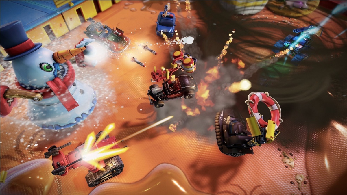 Screenshot for Micro Machines World Series on PlayStation 4
