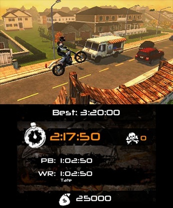 Screenshot for Urban Trial Freestyle 2 on Nintendo 3DS