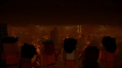 Screenshot for Minecraft: Story Mode Season Two - Episode 4: Below the Bedrock - click to enlarge