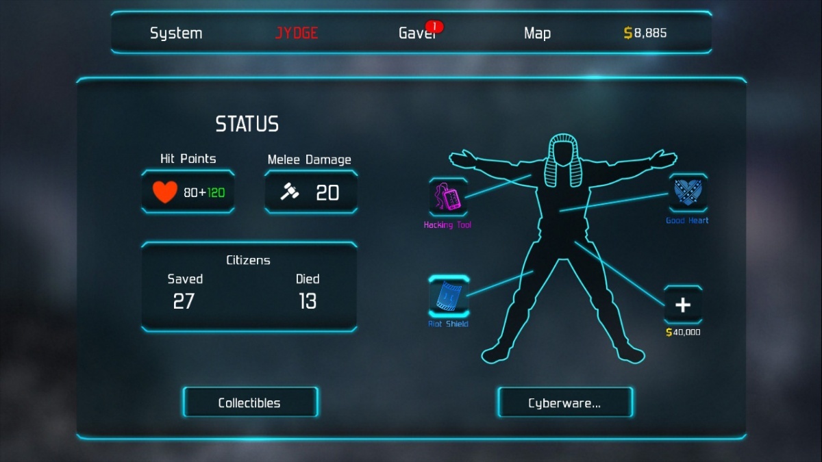 Screenshot for JYDGE on PlayStation 4