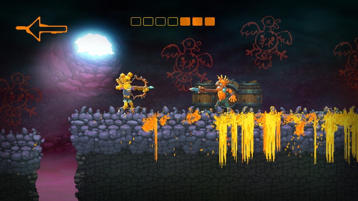 Screenshot for Nidhogg 2 on PC