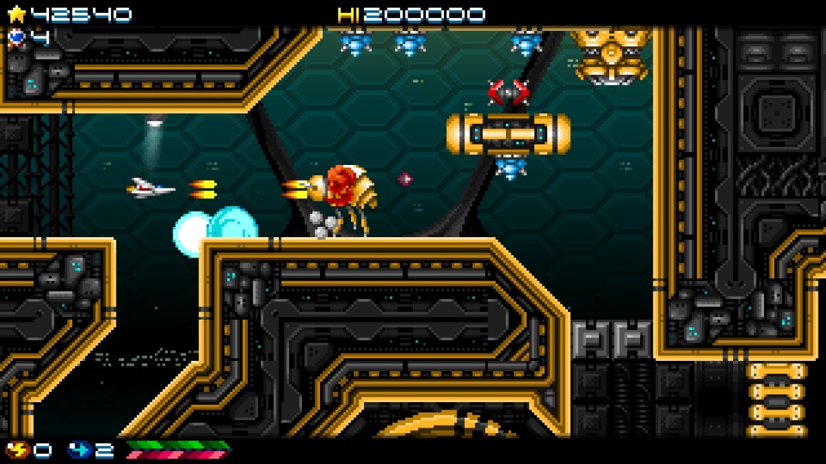 Screenshot for Super Hydorah on PS Vita