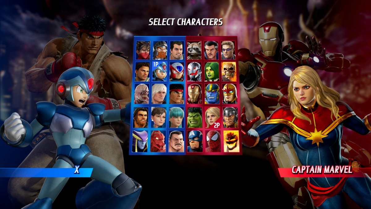 Screenshot for Marvel vs. Capcom: Infinite on PlayStation 4