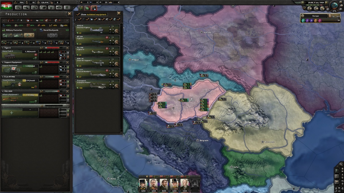 Screenshot for Hearts of Iron IV: Death or Dishonor on PC