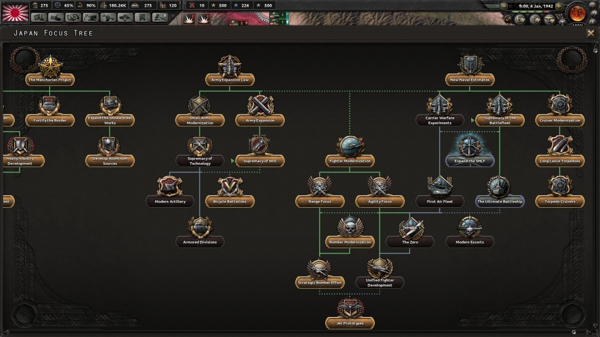 Screenshot for Hearts of Iron IV: Waking the Tiger on PC