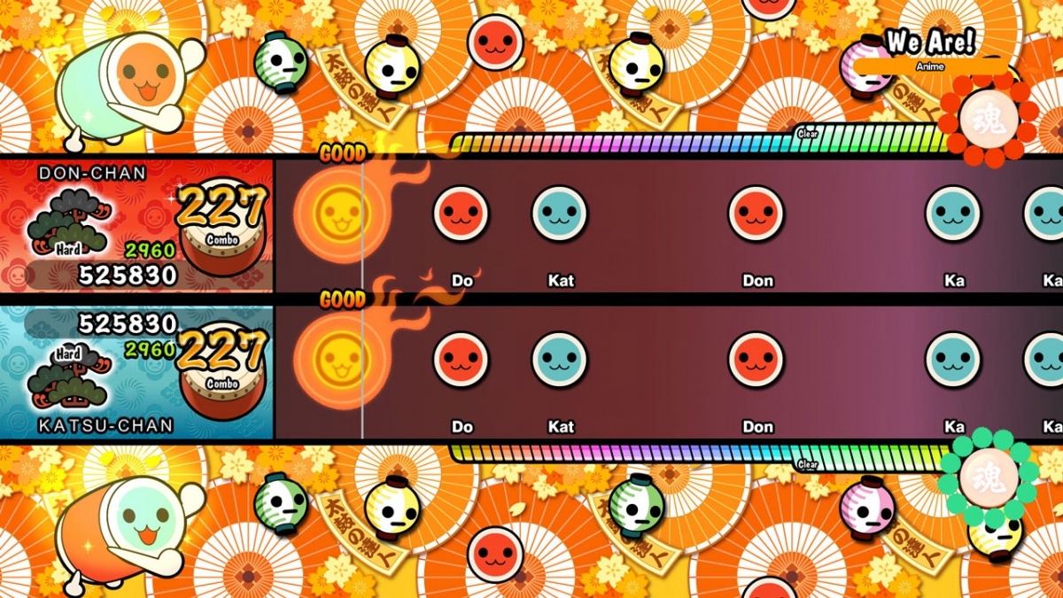 Screenshot for Taiko no Tatsujin: Drum 'n' Fun! on Nintendo Switch