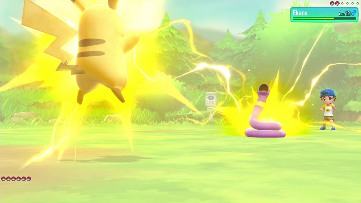 Screenshot for Pokémon: Let's Go, Pikachu! on Nintendo Switch