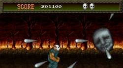 Screenshot for Splatterhouse - click to enlarge