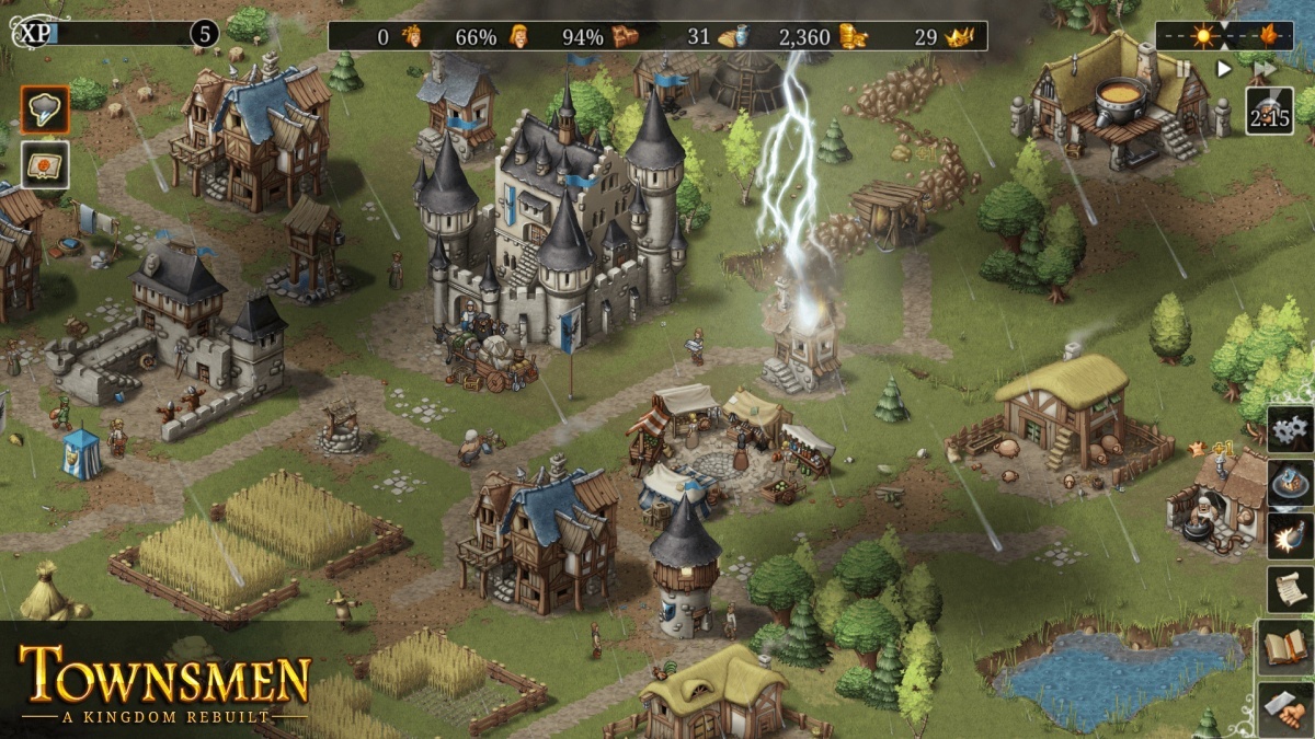 Screenshot for Townsmen - A Kingdom Rebuilt on PC