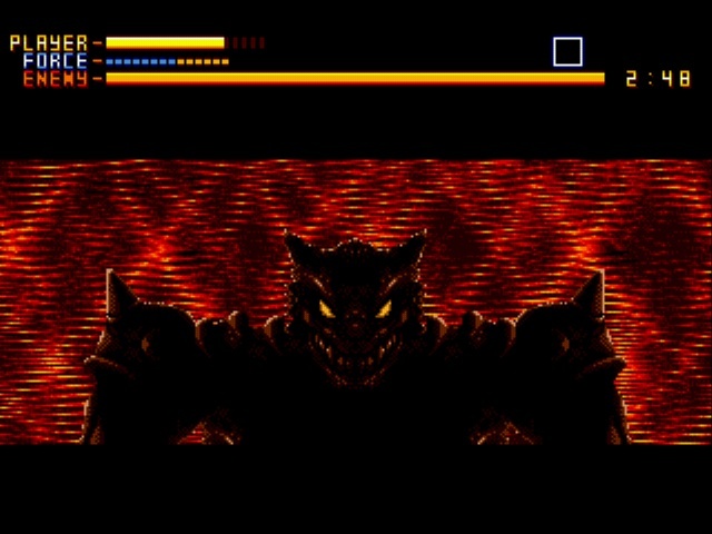 Screenshot for Alien Soldier on Mega Drive