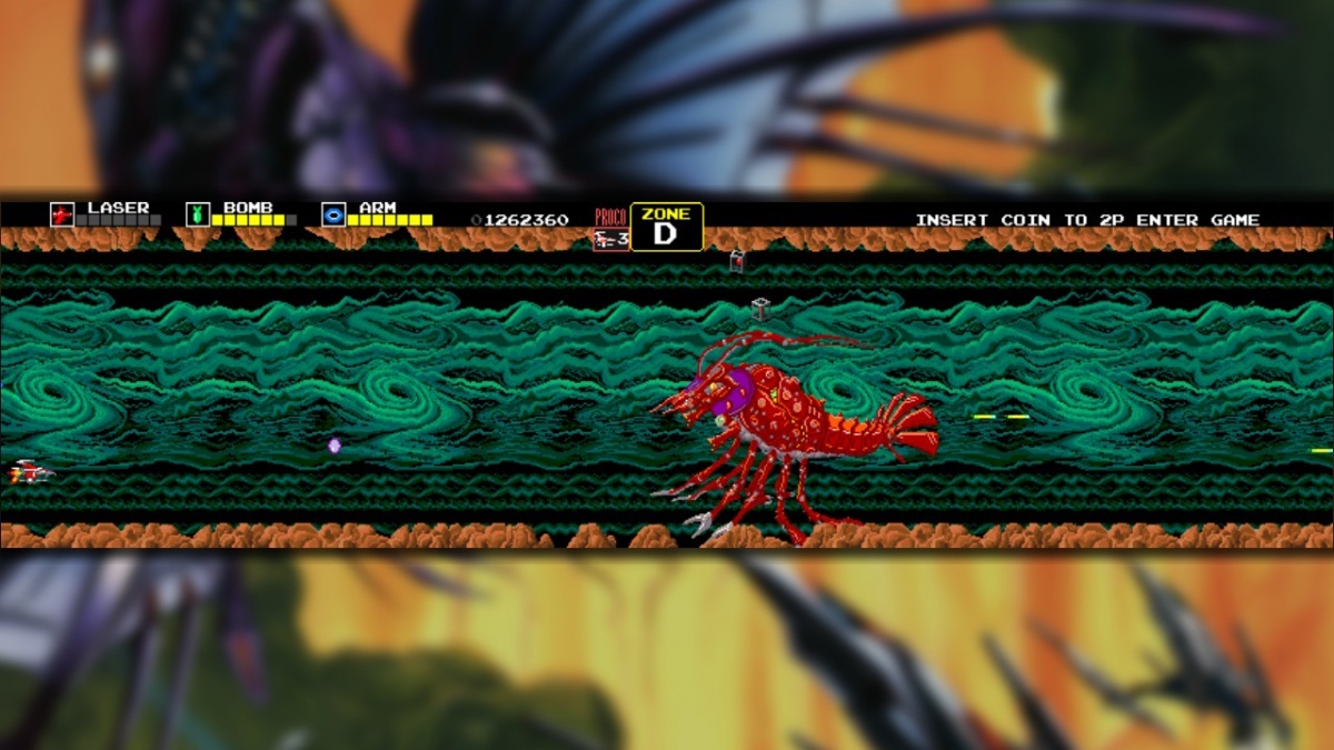 Screenshot for Darius Cozmic Collection Arcade on Nintendo Switch