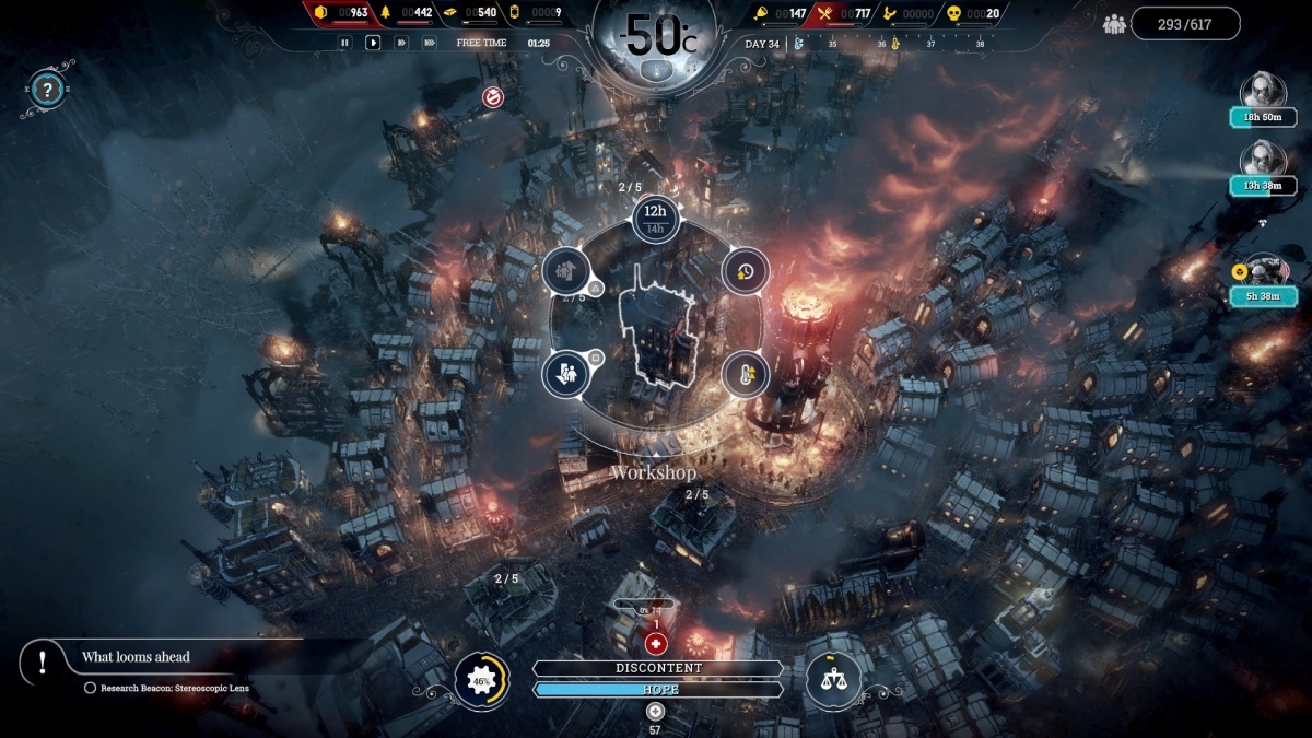 Screenshot for Frostpunk on PlayStation 4