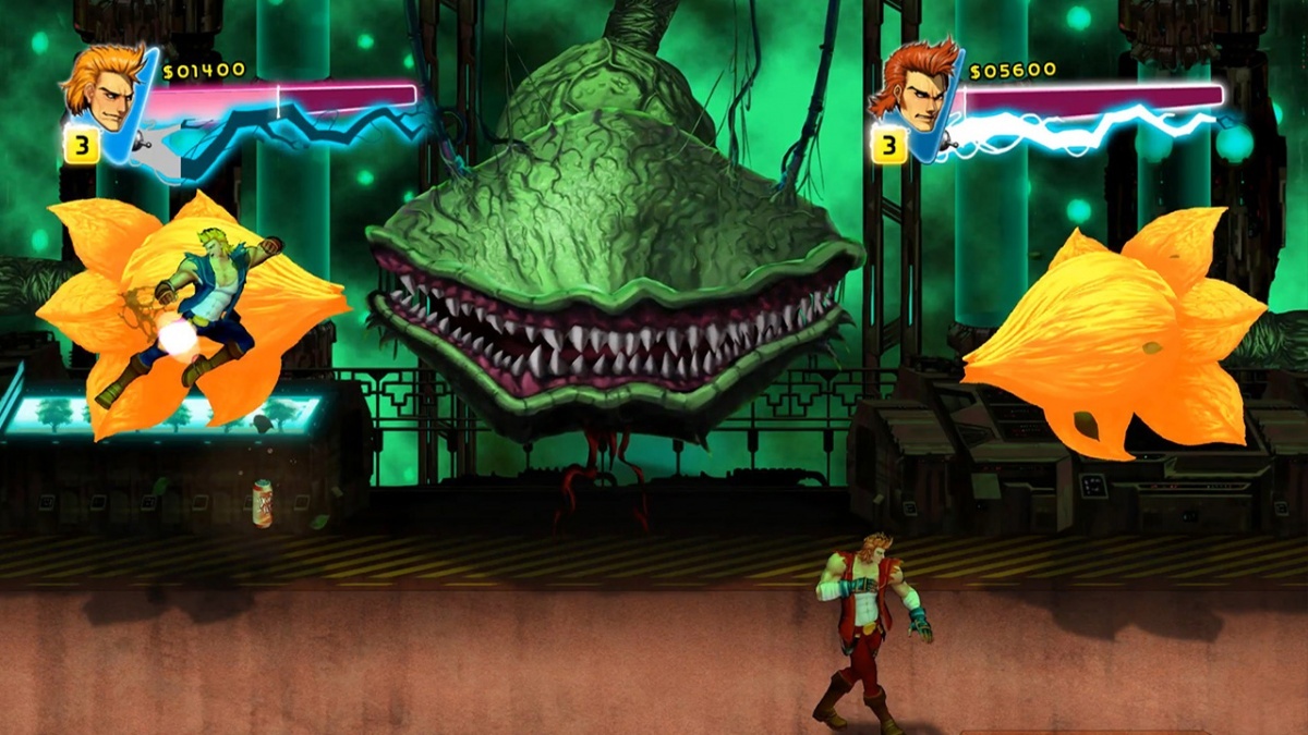 Screenshot for Double Dragon Neon on Nintendo Switch