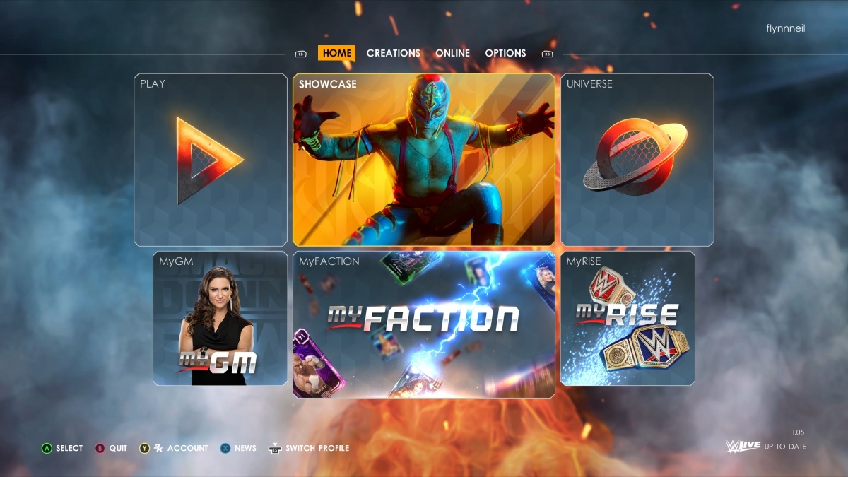 Screenshot for WWE 2K22 on Xbox Series X/S