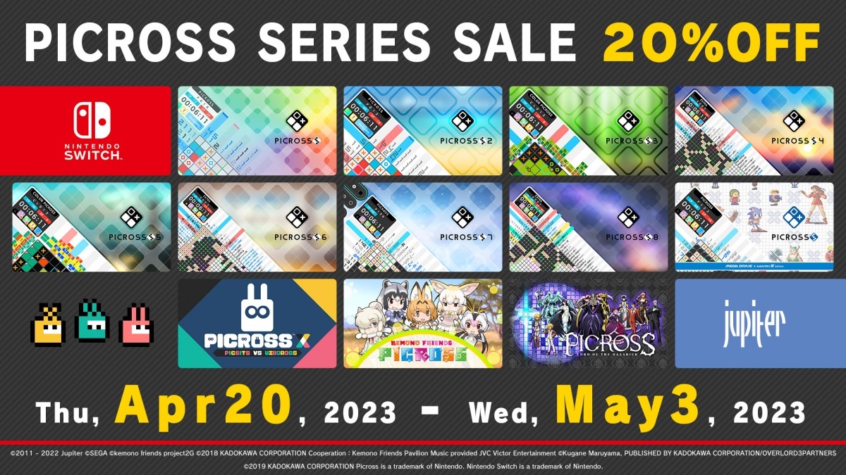 Image for Picross returns with a new title and a sale!