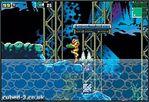 Screenshot for Metroid: Zero Mission - click to enlarge
