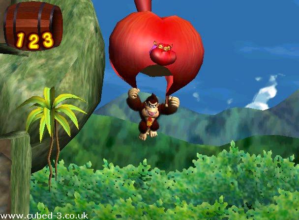 Screenshot for Donkey Kong Jungle Beat - click to enlarge