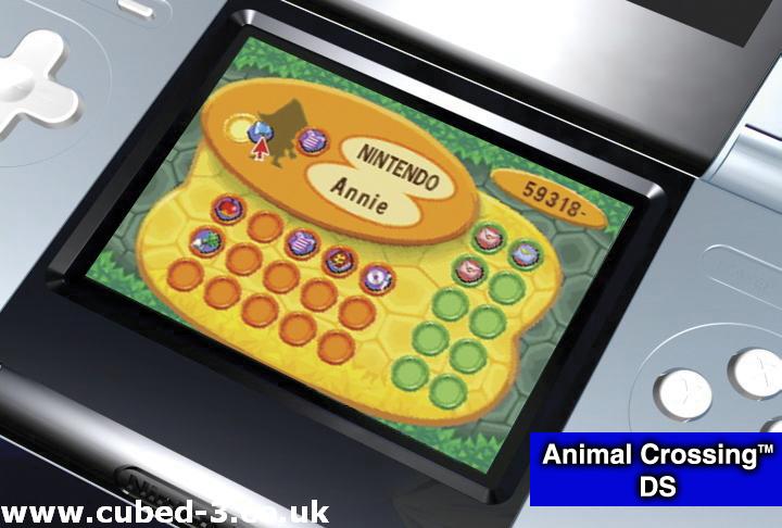 Screenshot for Animal Crossing DS - click to enlarge