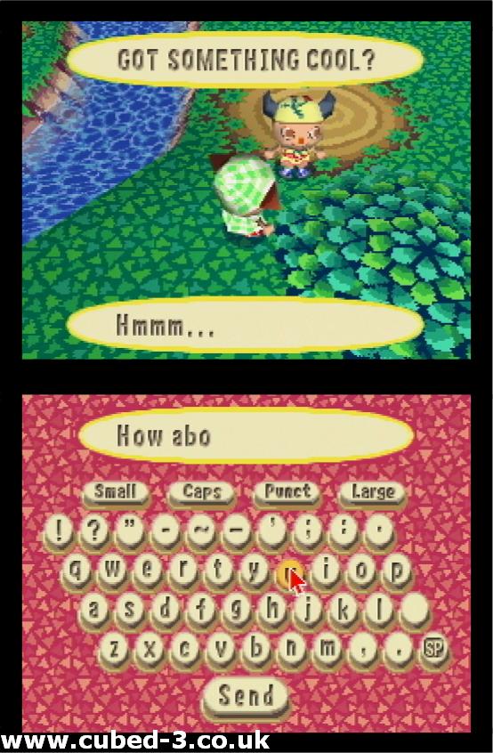 Screenshot for Animal Crossing: Wild World - click to enlarge